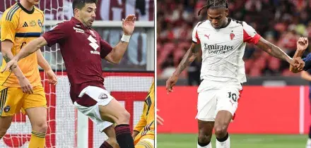 Serie A: Torino-Milan in campo lunedì alle 20:45 DIRETTA Probabili formazioni