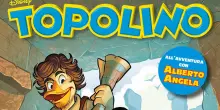 Alberto Angela nella versione fumetto Albert Quarky su Topolino