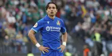 Rugby: Italia-Sudafrica, Riccioni unico cambio nel XV azzurro