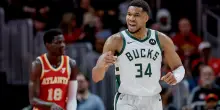 Nba: Antetokounmpo sulla sirena dà la vittoria a Milwaukee
