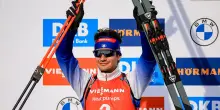 Biathlon: Giacomel vince la mass start di Le Gran Bornard