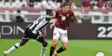 Torino: Gineitis salta l'Udinese per un problema muscolare
