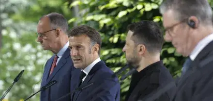 Merz-Macron-Starmer-Zelensky, preservare interessi Ue-Kiev