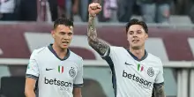 L'Inter batte il Torino 2-0, in gol Zalewski e Asslani su rigore CRONACA e FOTO