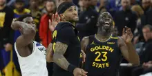 Playoff Nba: Minnesota elimina Golden State, Boston ancora spera