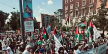 Corteo pro Gaza a Milano, contrari a "ripulire la Palestina"