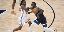 Playoff Nba: Minnesota batte Oklahoma e resta a galla