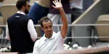 Roland Garros: l'ultima di Gasquet, Parigi gli rende omaggio