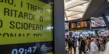 Fs, 'sciopero nazionale di 24 ore del personale dalle 21 di stasera'