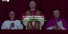 Lo stemma e i paramenti: ecco i simboli del nuovo Papa