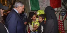Adam a Milano, bimbi palestinesi in Italia per curarsi