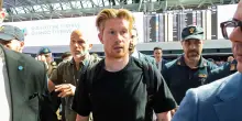 De Bruyne accolto da cori tifosi del Napoli a Villa Stuart