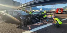 Auto contromano in A22, indagati due carabinieri