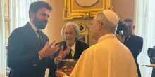 Al Pacino ricevuto in udienza da Papa Leone