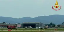 Incidente per velivolo a Caselle, pilota illeso e scalo chiuso