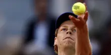 Roland Garros: in campo Sinner - Rublev 5-1 nel primo set DIRETTA e FOTO