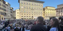 Teatro Toscana, 300 in piazza Signoria a presentazione programma