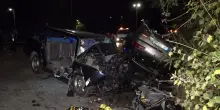 Scontro nella notte sulla Casilina, quattro morti