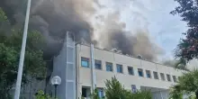 Vigili fuoco, sotto controllo rogo Università della Tuscia