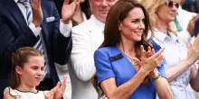 Wimbledon: William e Kate con i figli in tribuna, c'è anche re Felipe