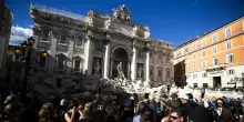 Dal 2 febbraio ticket per Fontana Trevi, ingresso a 2 euro per turisti