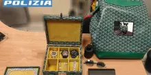 Rubano uno zaino con gioielli per 1,5 milioni di euro, arrestati