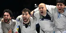 Primo oro per l'Italia, gli azzurri del fioretto campioni del mondo