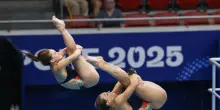 Mondiali tuffi: 3 m sincro, Pellacani-Pizzini chiudono quinte