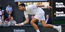 Wimbledon: Cobolli ko, Djokovic in semifinale con Sinner