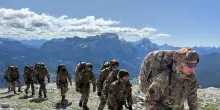 Addestramento in Veneto per i nuovi Alpini dell'Esercito