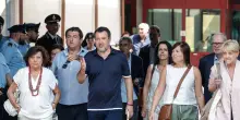 Salvini a Rebibbia vede Alemanno, 'è tonico e determinato'