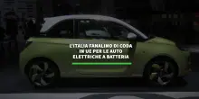 L'Italia fanalino di coda in Ue per le auto elettriche a batteria