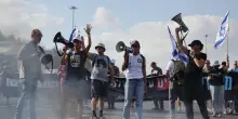 Tafferugli a proteste in Israele,almeno 32 dimostranti arrestati