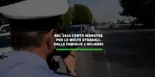 Nel 2024 conto monstre per le multe stradali: dalle famiglie 2 miliardi