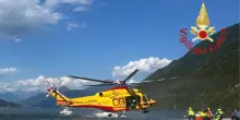 Salva i figli caduti in acqua, un turista tedesco disperso nel lago di Como