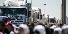 Israele, oltre 250 camion di aiuti entrati ieri nella Striscia