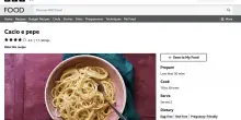 Spaghetti cacio e pepe 'con burro e parmigiano', poi la Bbc corregge la ricetta