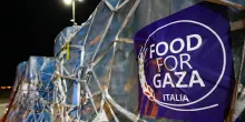 In Giordania 100 tonnellate di aiuti dall'Italia per Gaza