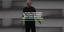 La Milano fashion week nel ricordo di Armani. Debuttano Demna da Gucci e Vitale da Versace