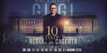 Dieci concerti di Gigi D'Alessio nel 2026 alla Reggia di Caserta