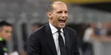 Juve-Milan: omaggio tifosi bianconeri ad Allegri, cori per l'ex