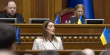L'annuncio di Metsola alla Rada: 'Apriamo un ufficio del Parlamento europeo a Kiev'