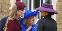 Melania e Kate, a Windsor sfida fashion a colpi di cappelli