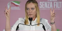 Meloni carica i giovani di FdI: 'Le minacce si moltiplicano ma non abbiamo paura'