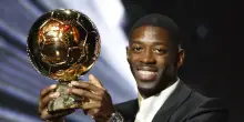 A Dembelè il Pallone d'Oro, a Donnarumma il premio Yashin