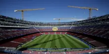 Il Barcellona nel rinnovato Camp Nou il 7 novembre