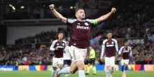 Europa League: in campo Aston Villa-Bologna 1-0