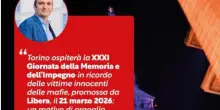 Lo Russo, 'un orgoglio Giornata vittime mafie 2026 a Torino'