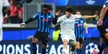 Champions League: in campo Atalanta-Bruges 0-1