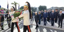 Mattarella a Porta San Paolo per anniversario Difesa di Roma